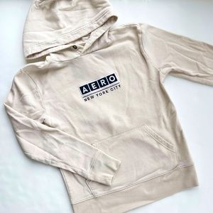 Men’s Ivory AEROPOSTALE Hoodie